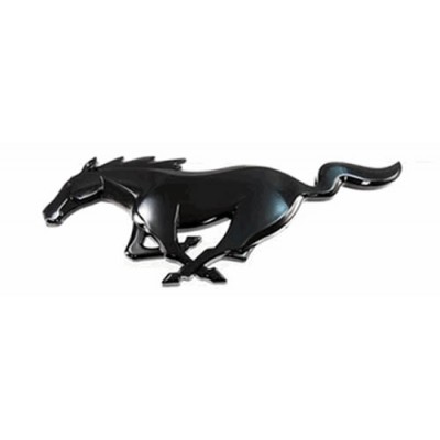UPS Embleme PONY arriere Noir Lustré 2015-2020 Mustang
